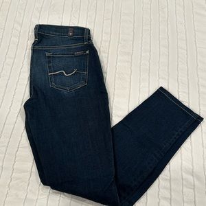 7 for all mankind Gwenevere skinny jeans size 26